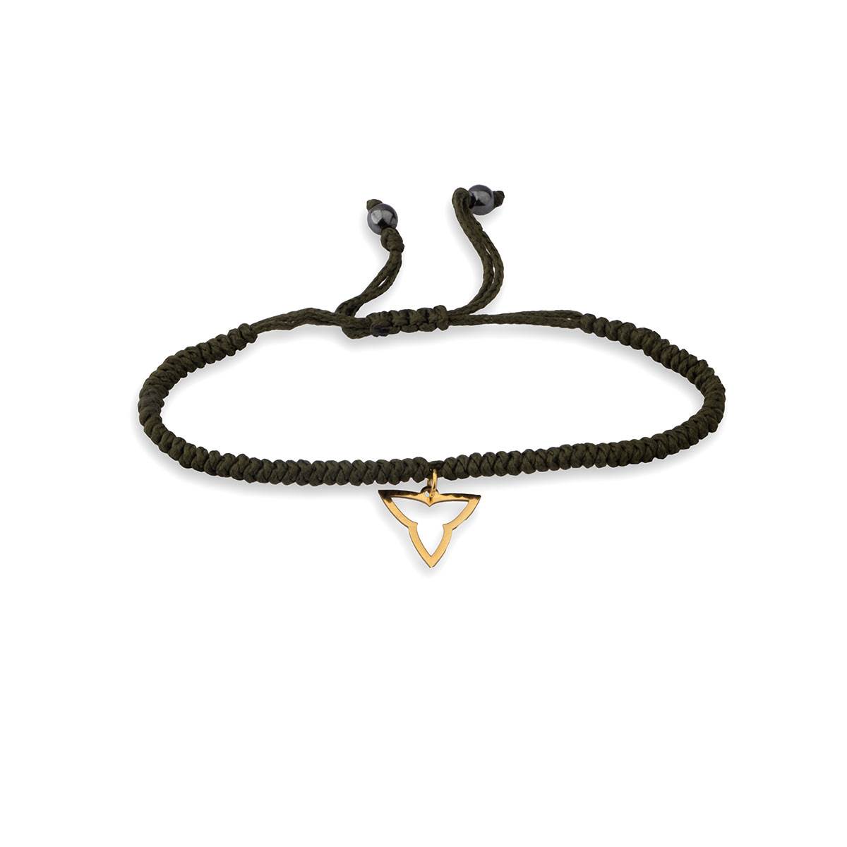 دستبند سنگی سپر تو خالی لیزری کد LMB097