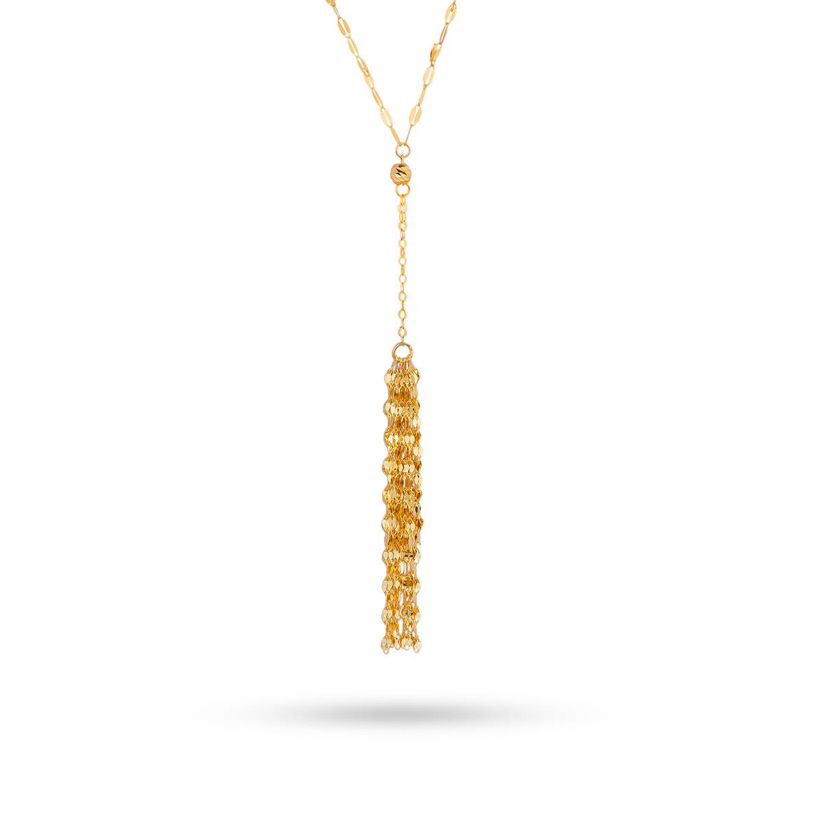 گردنبند پولکی منگوله کد NMR520