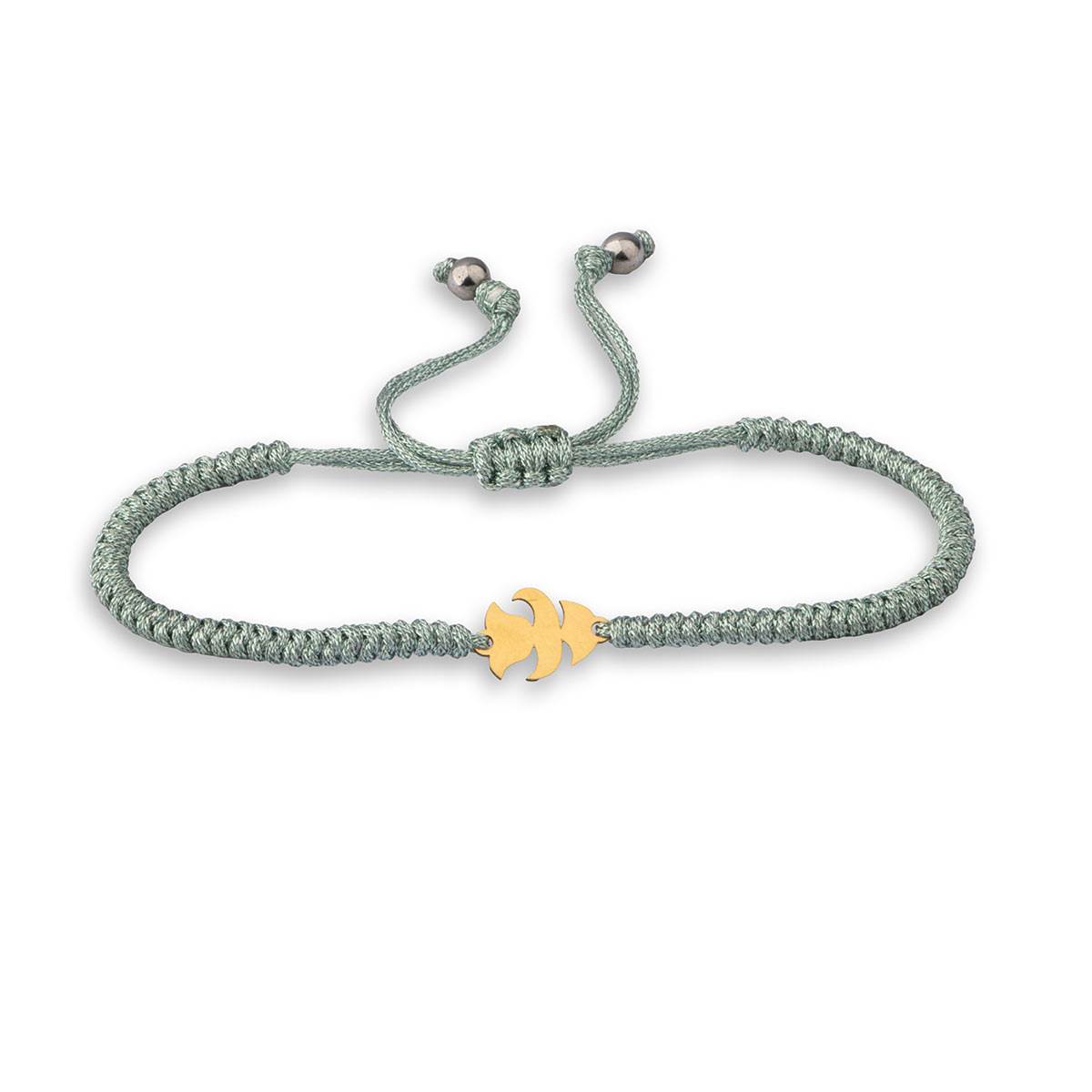 دستبند سنگی برگ لیزری کد LMB096