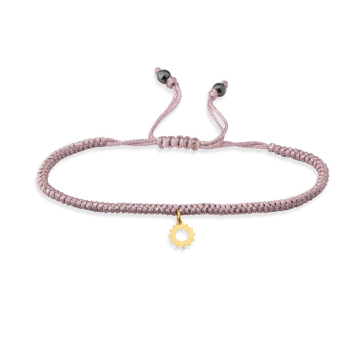 دستبند سنگی خورشید لیزری کد LMB101