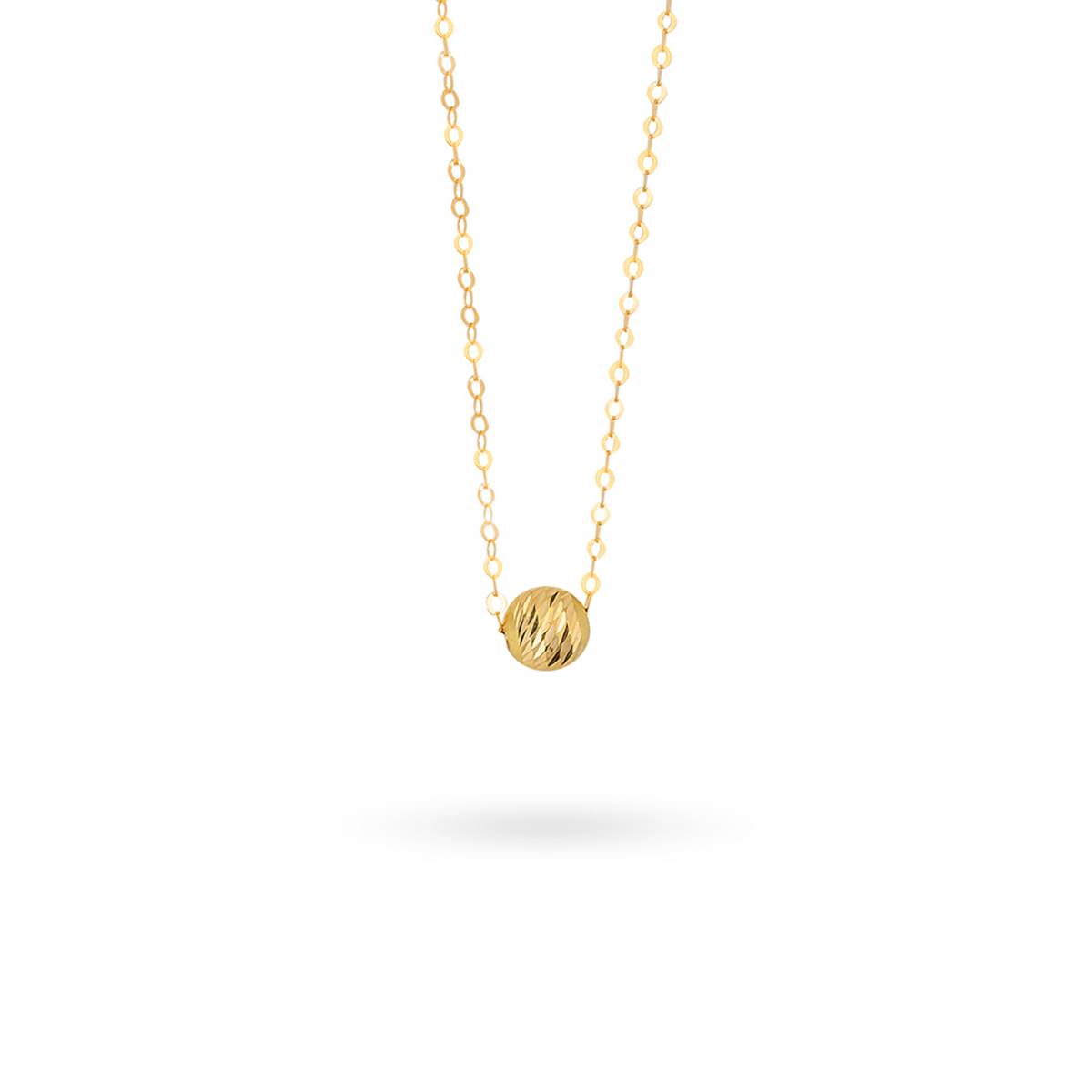 گردنبند گوی ساده کد NMR535