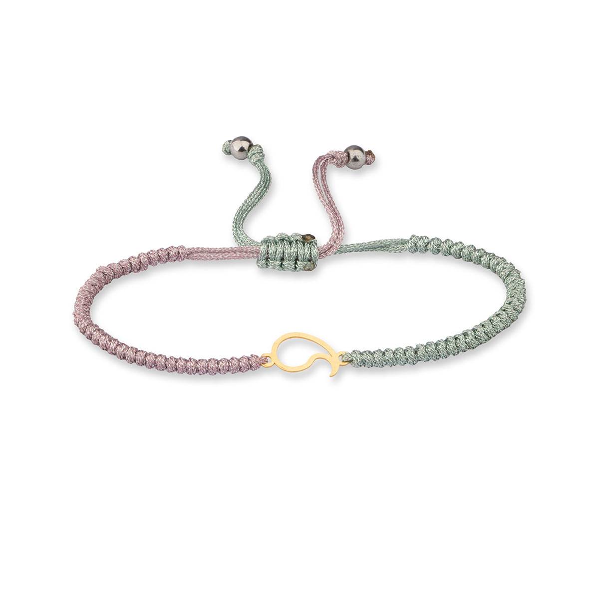 دستبند سنگی بته جقه لیزری کد LMB109