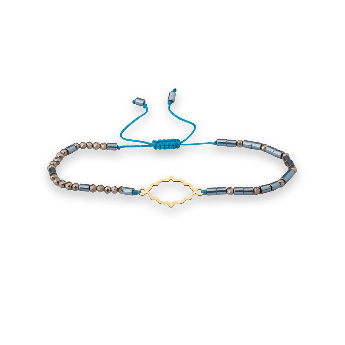 دستبند سنگی قاب لیزری کد LMB064