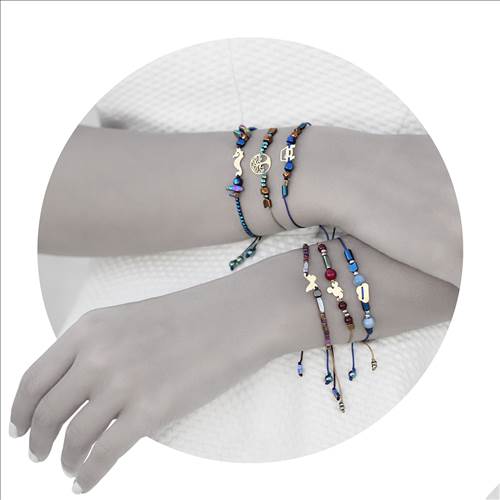 دستبند سنگی  کد BSH145