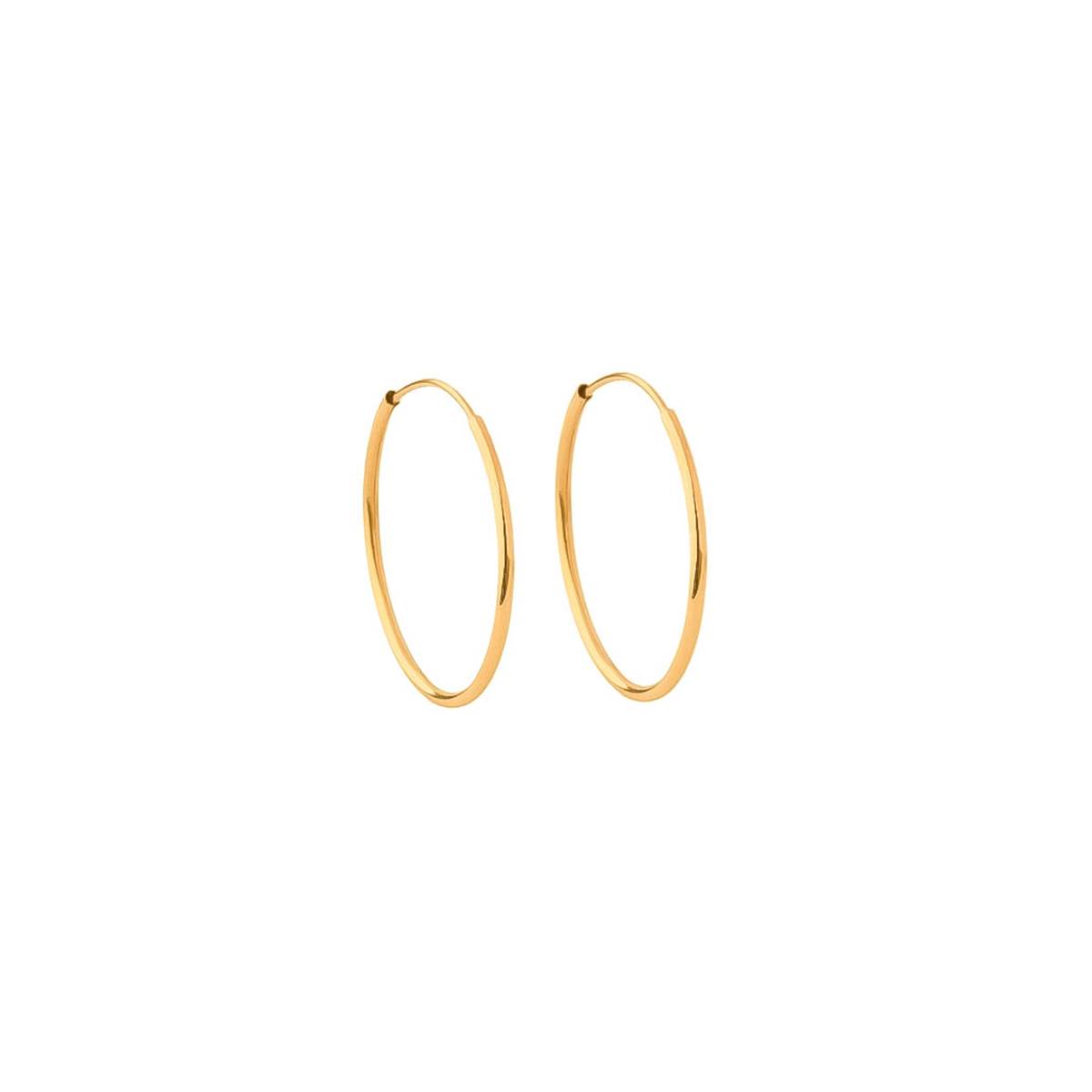 گوشواره دایره حلقه نازک کد EMR196