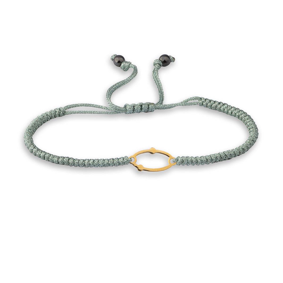 دستبند سنگی قاب توپ دار لیزری کد LMB095