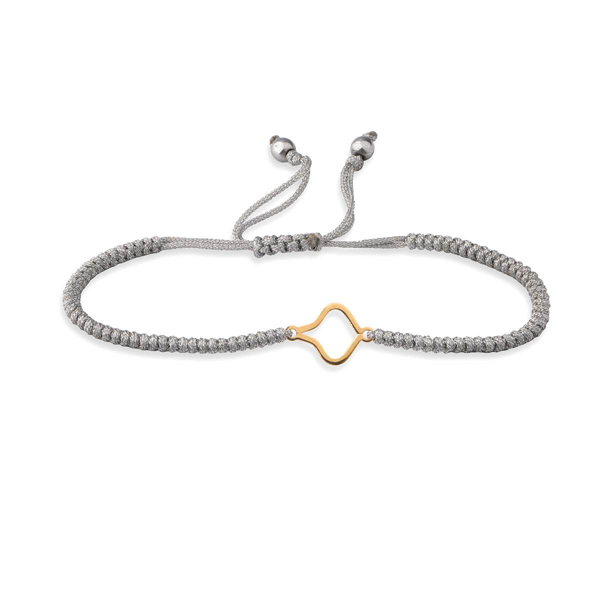 دستبند سنگی بیضی تو خالی لیزری کد LMB090