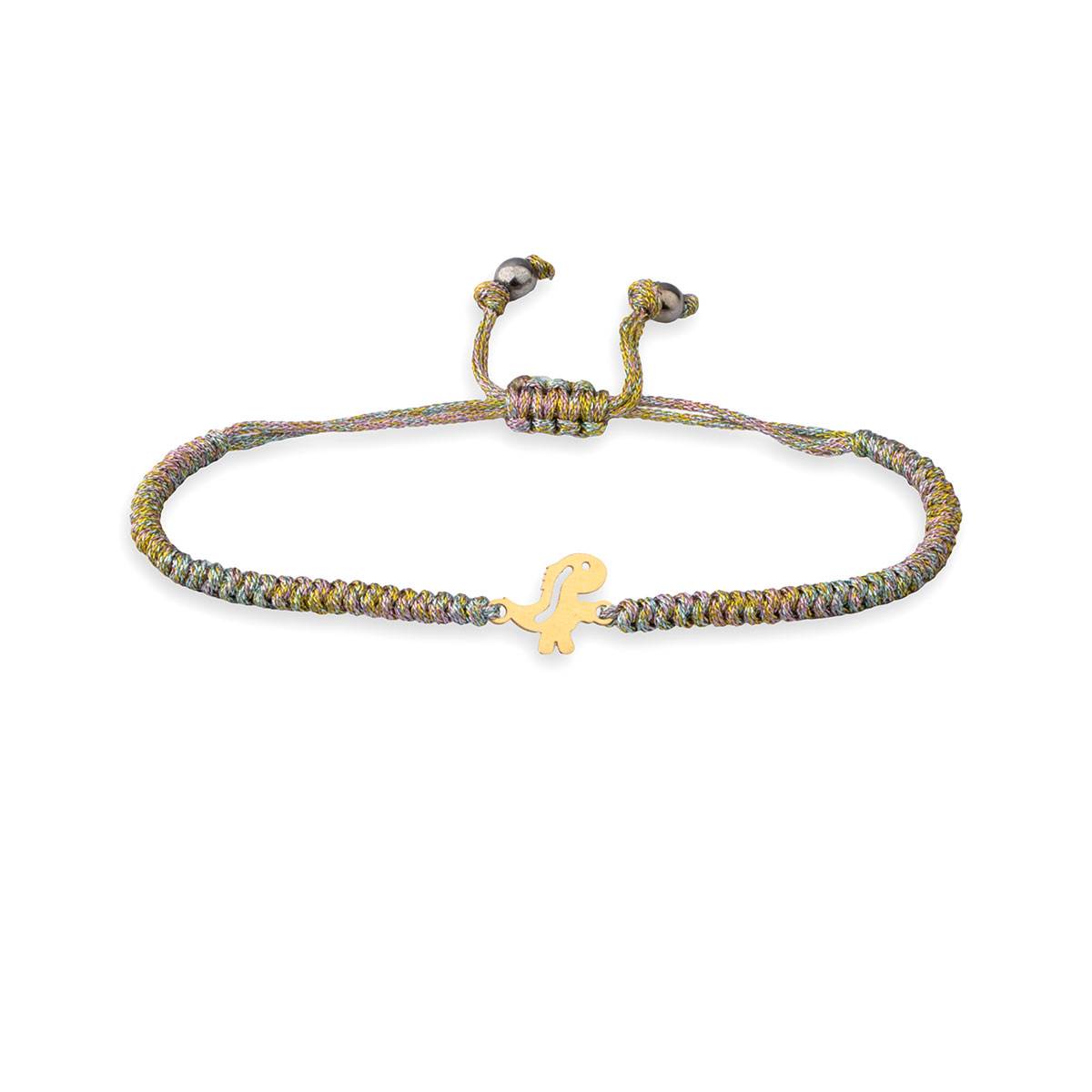 دستبند سنگی دایناسور لیزری کد LMB099