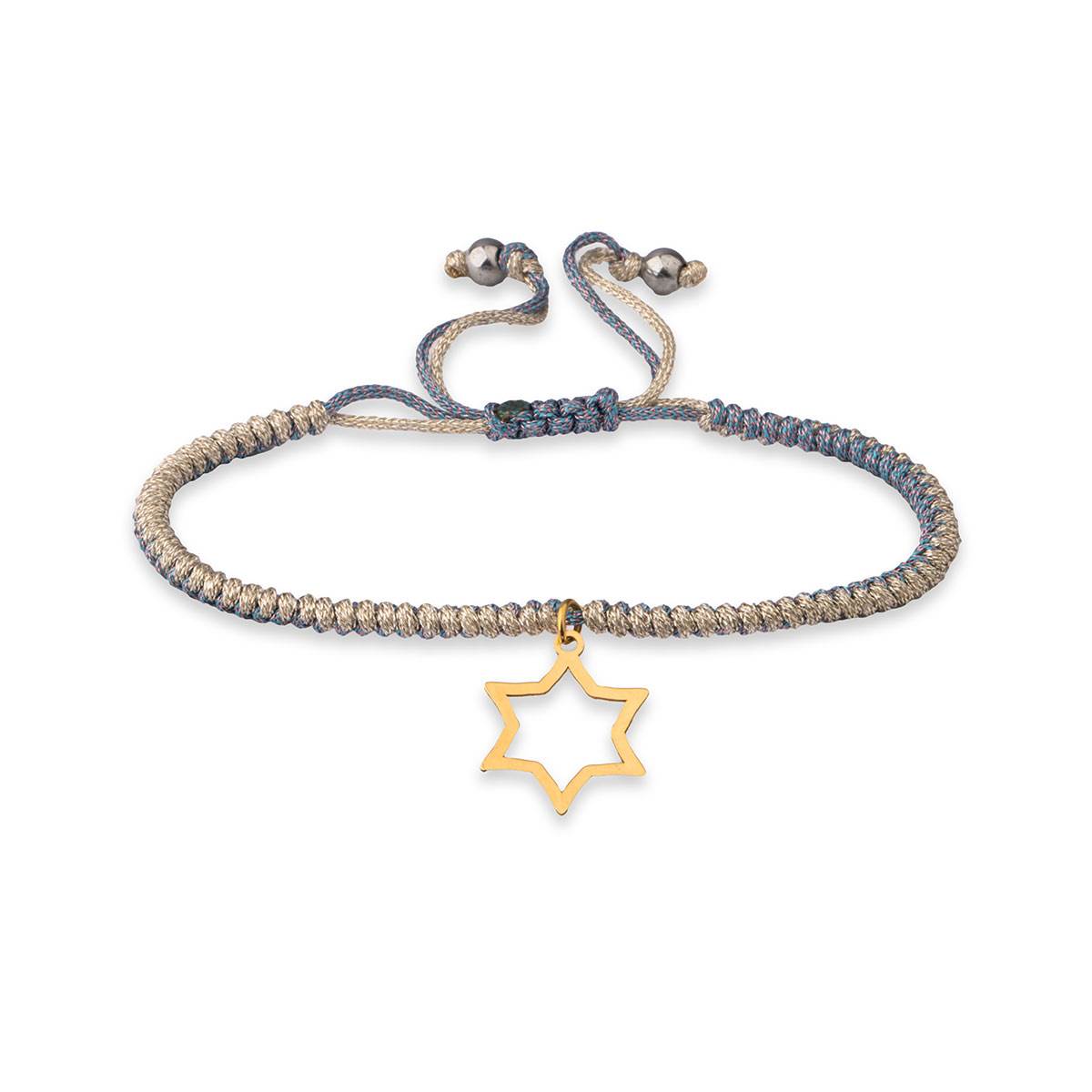 دستبند سنگی ستاره لیزری کد LMB083