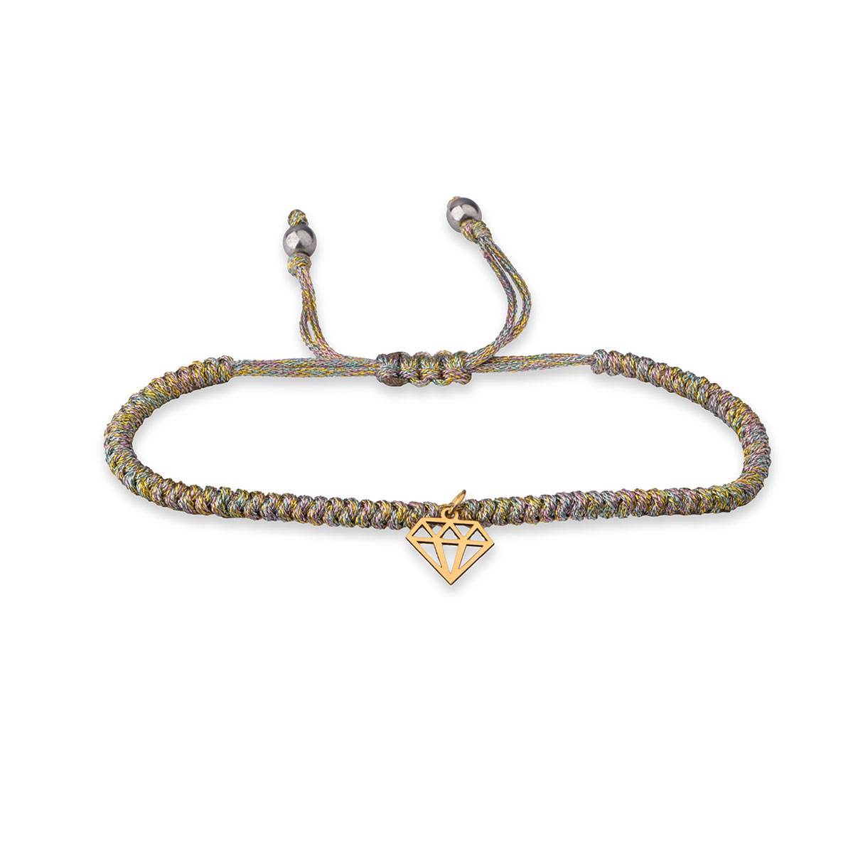 دستبند سنگی الماس کد LMB080