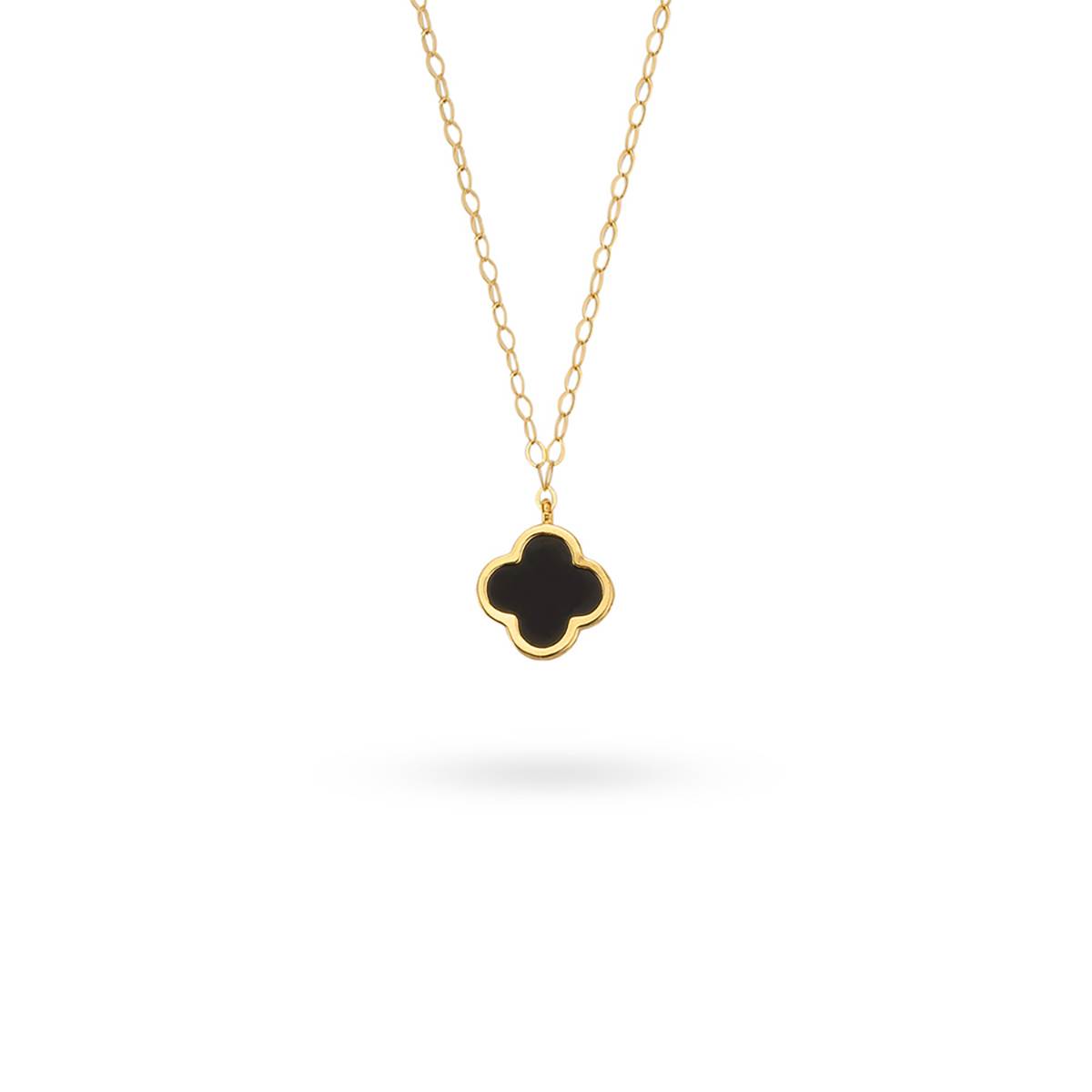 گردنبند ونکلیف مشکی کد NMR534