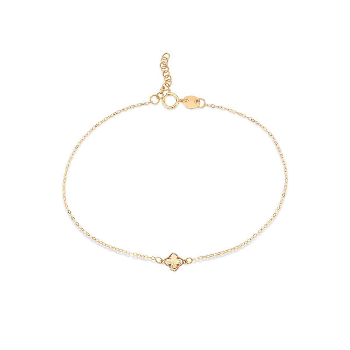 دستبند زنجير طلا ونکلیف کد BMR552